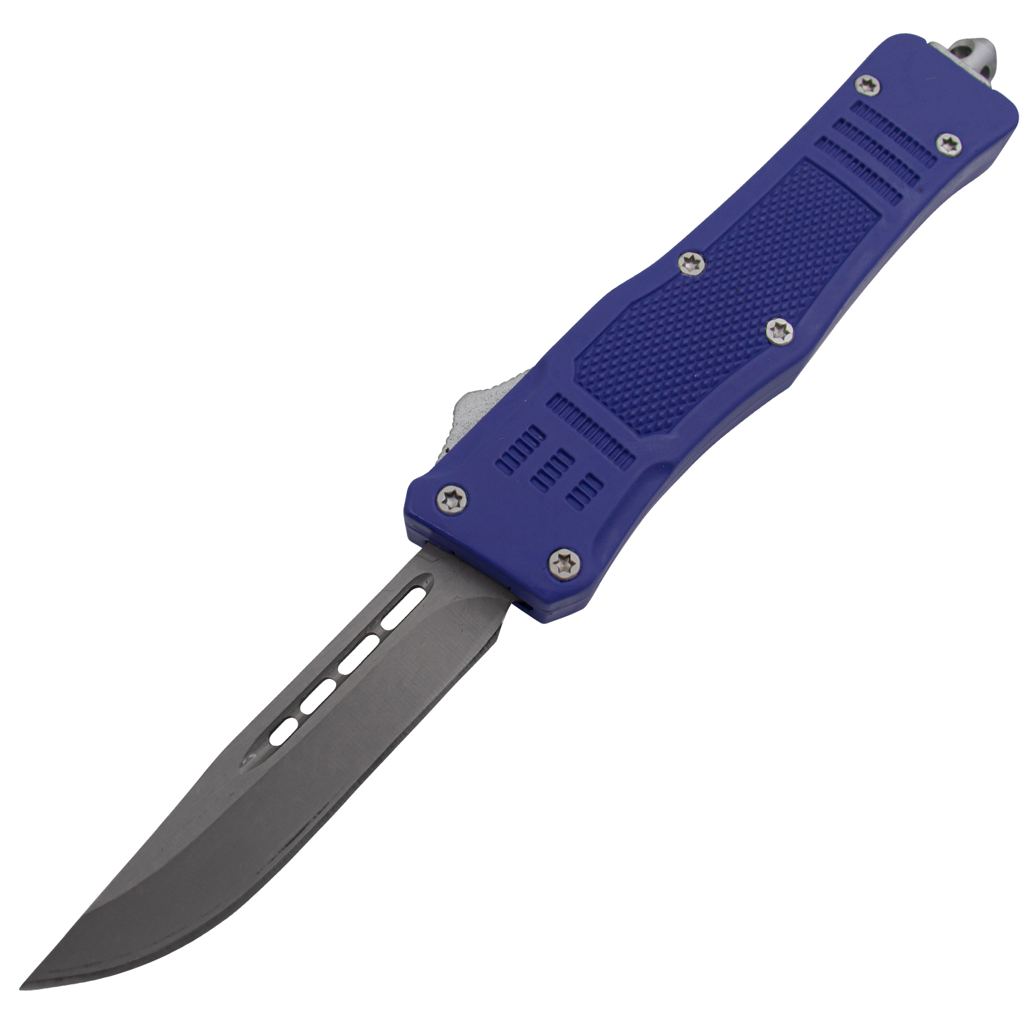  Covert OPS USA OTF Automatic Knife 7 Inch Overall DP Navy